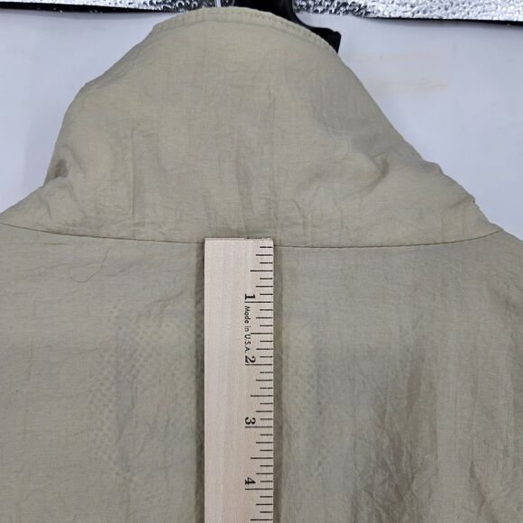 Vintage Members Only Jacket Mens 2XL Retro Rain Windbreaker Tan Vented - Picture 9 of 14